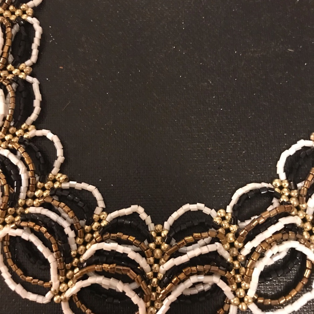 Multi-Colored Layered Beaded Necklace